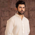 Premium Karandi Kurta — Mustard